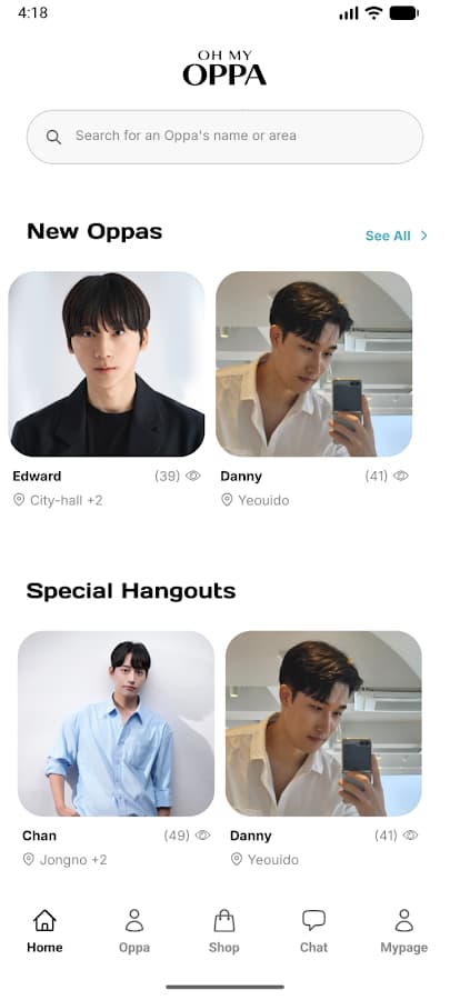 Oh My Oppa product screenshot 1 of 11
